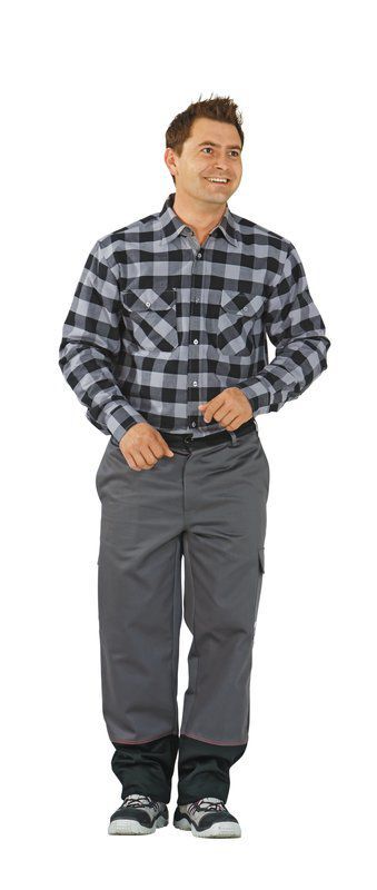 Produktbild Planam Weld Shield Bundhose Arbeitshose grau schwarz Größe 98 bild 2