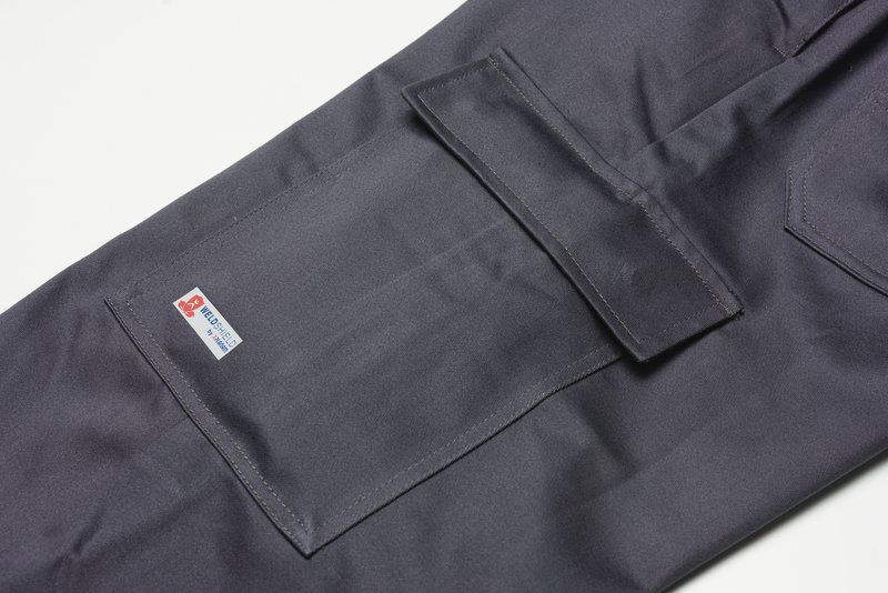 Produktbild Planam Weld Shield Latzhose grau schwarz Größe 46 bild 7