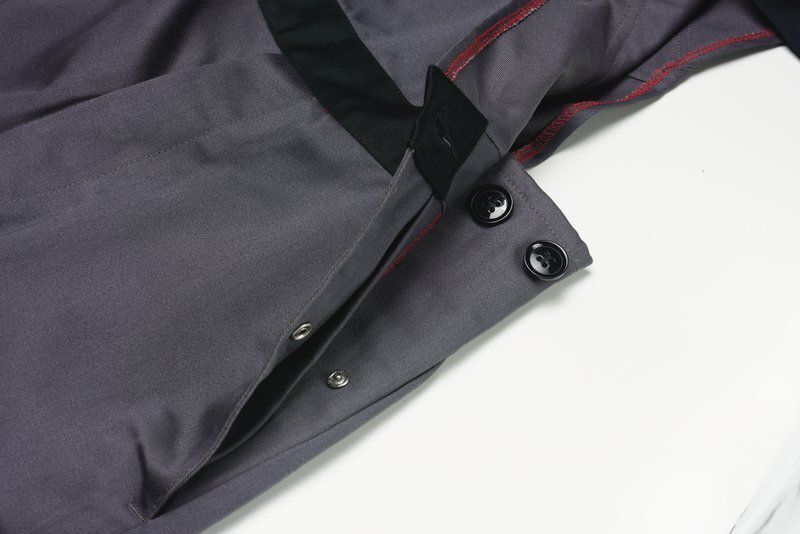 Produktbild Planam Weld Shield Latzhose grau schwarz Größe 58 bild 8