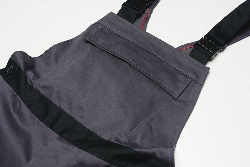 Produktbild Planam Weld Shield Latzhose kornblau schwarz Größe 42 bild 6