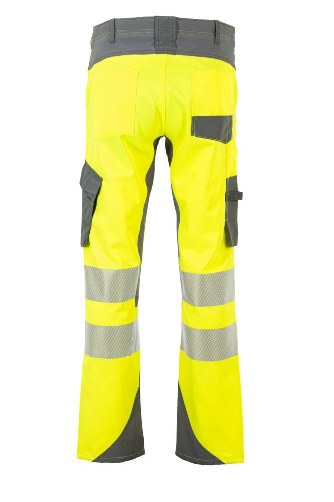 Produktbild Norit Warnschutz Herren Bundhose gelb/zink 90 bild 3