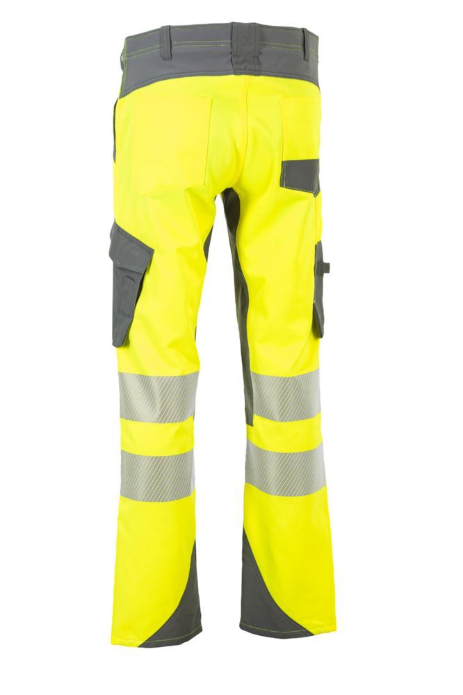 Produktbild Norit Warnschutz Herren Bundhose gelb/zink 26 bild 3
