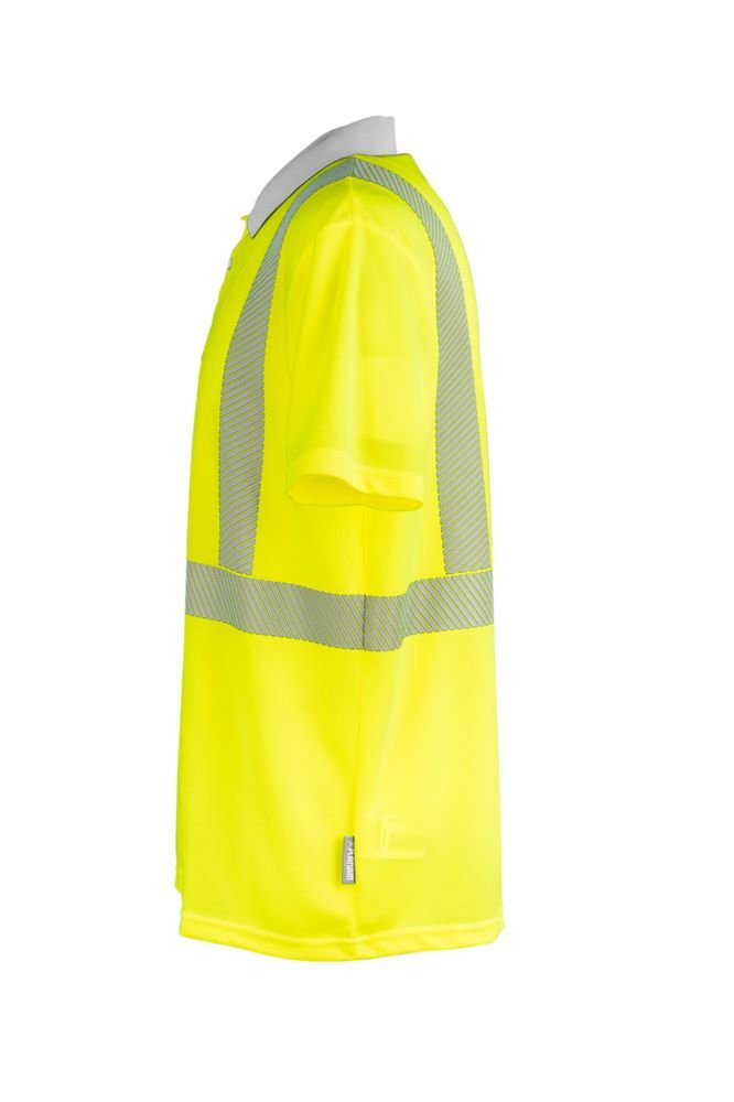 Produktbild Norit Warnschutz Poloshirt kurzarm gelb/zink S bild 2