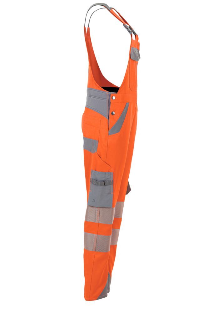 Produktbild Norit Warnschutz Damen Latzhose orange/zink 38 bild 4