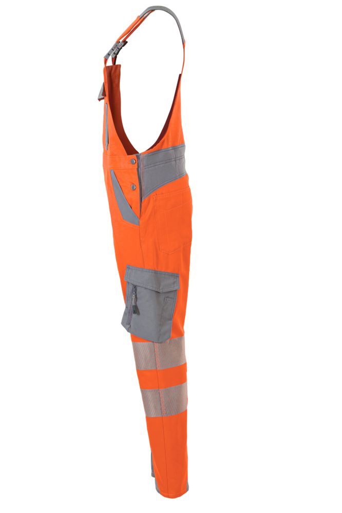 Produktbild Norit Warnschutz Damen Latzhose orange/zink 42 bild 2