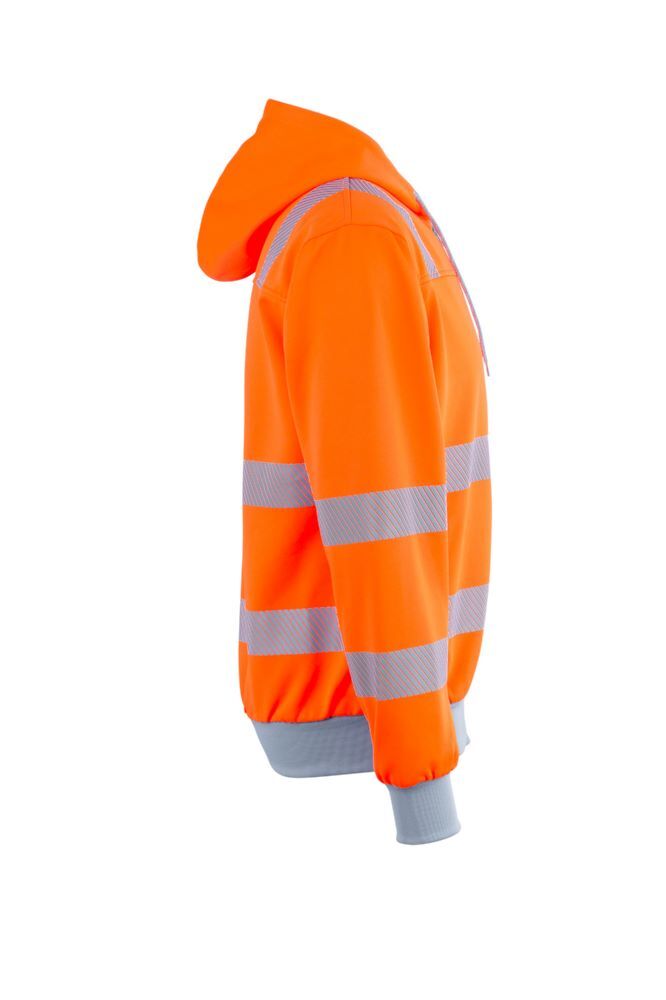 Produktbild Norit Warnschutz Hoody orange/zink M bild 4