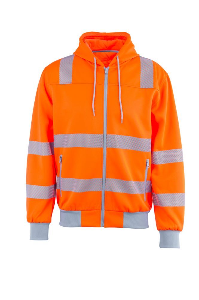 Produktbild PLANAM Norit Warnschutz Hoody orange zink Größe XXXL
