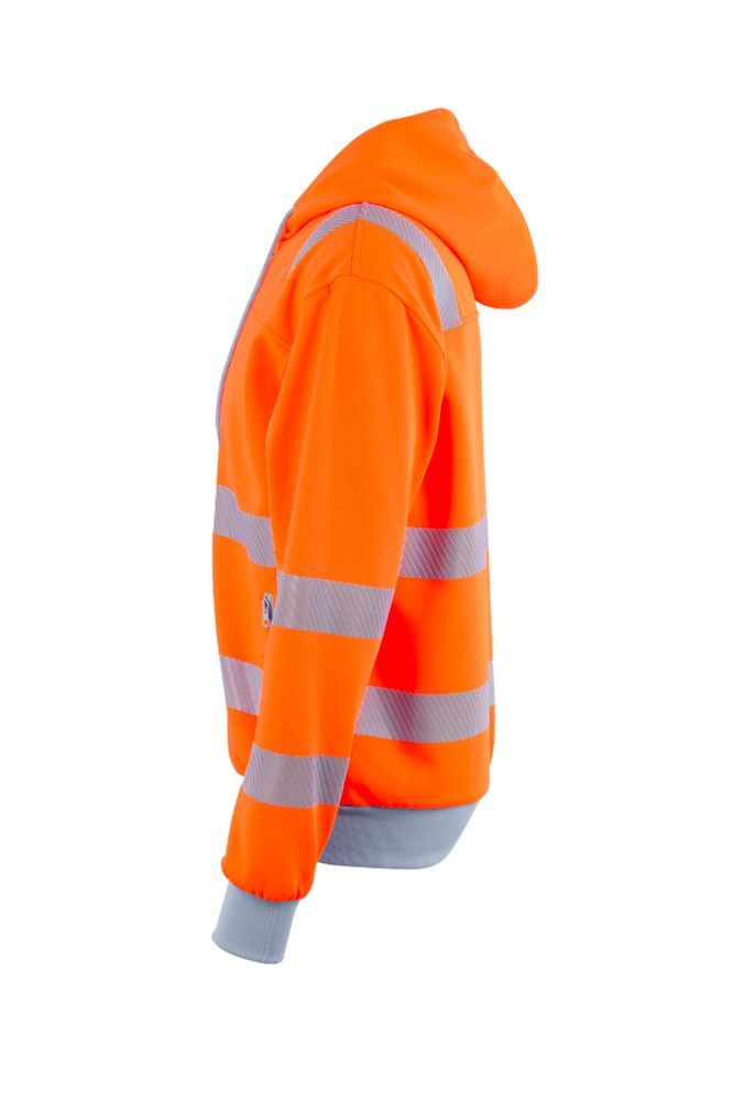 Produktbild Norit Warnschutz Hoody orange/zink XXXL bild 2