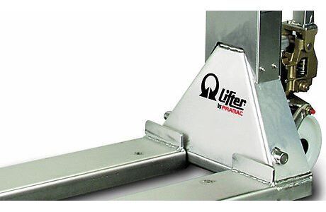 Produktbild Beschichteter Wiegehubwagen 2.500 Kg - GS/P 25 - 1185x555 - N/N Tandem - INOX bild 2