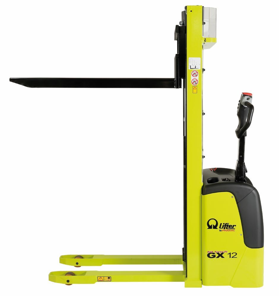 Produktbild Elektrischer Deichselstapler 1.200 Kg - GX12/29 - EVO Li-Ion FREIHUB - 1150x560 bild 4