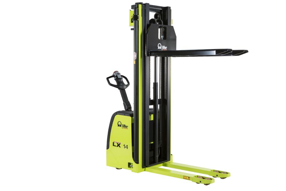 Produktbild PRAMAC Elektrischer Deichselstapler 1.400 Kg LX 14/45 TRIPLEX FREIHUB 300Ah 1150x560 mm