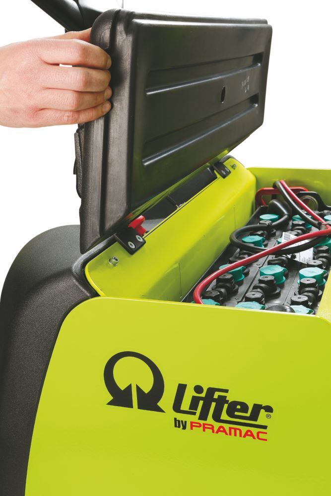 Produktbild Elektrischer Deichselstapler 1.400 Kg - LX 14/45 TRIPLEX - FREIHUB - 300Ah - 115 bild 3