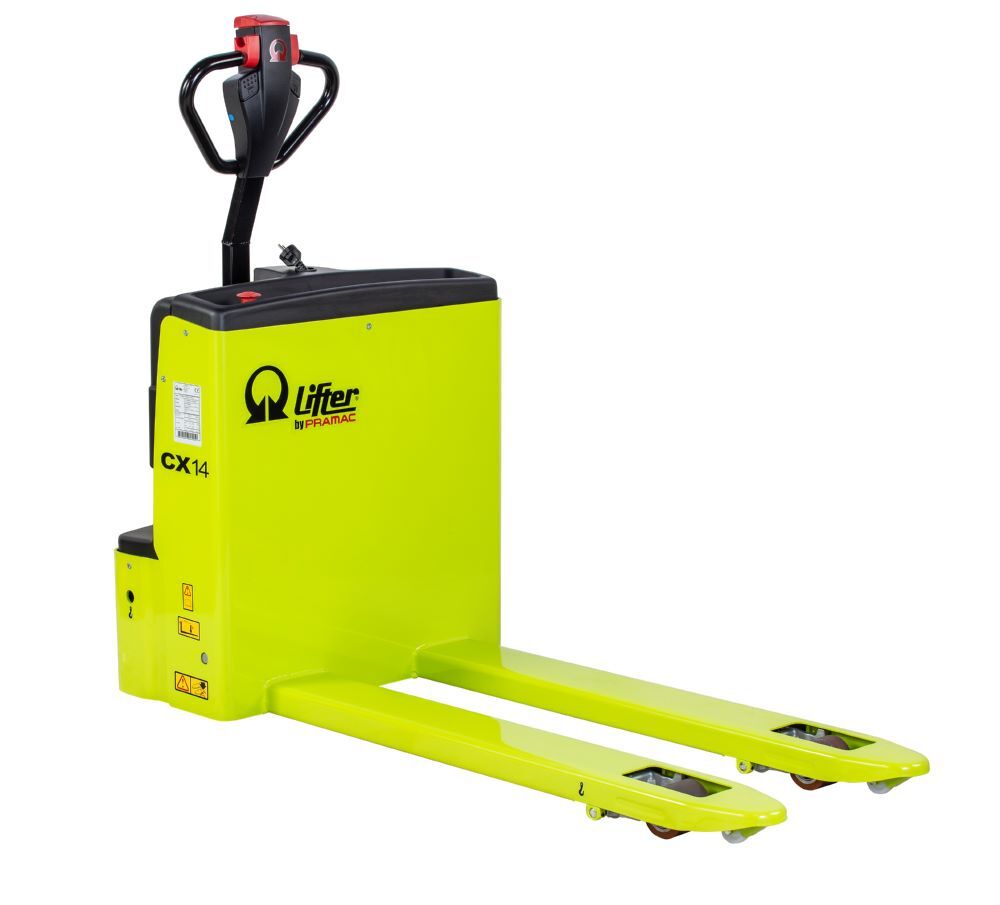 Produktbild PRAMAC Elektrischer Niederhubwagen 1.400 Kg CX14 BASIC GEL 800x525 mm Singel