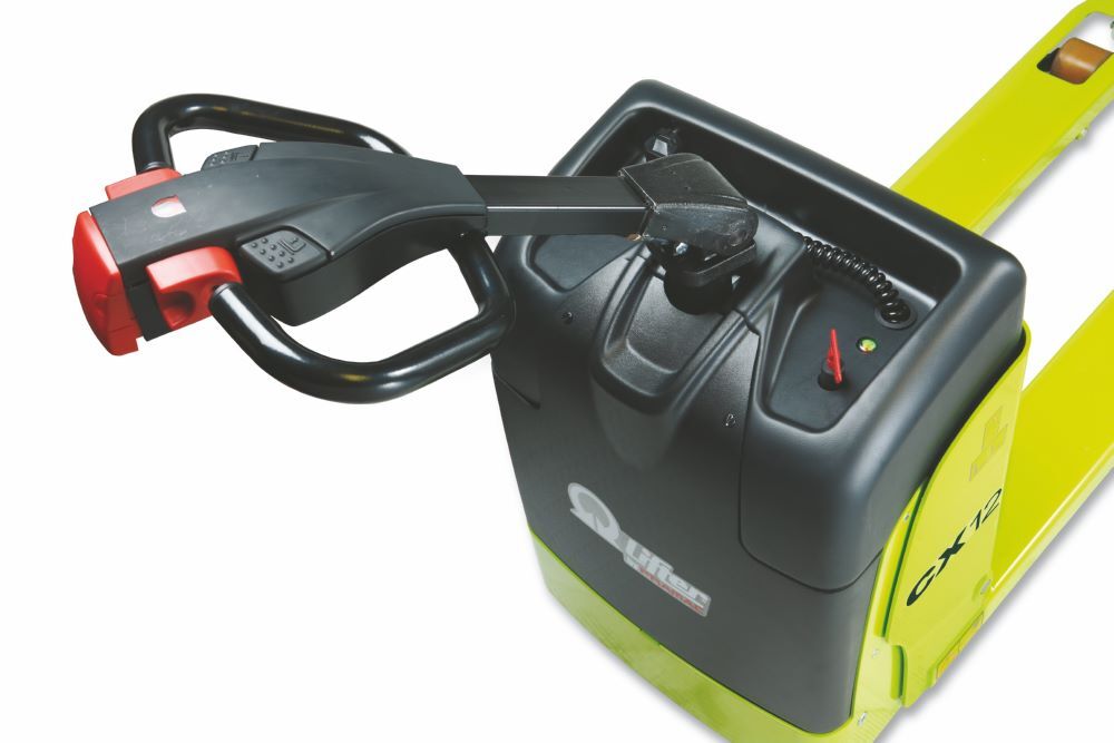 Produktbild Elektrischer Niederhubwagen 1.200 Kg - CX12 BASIC GEL - 800x520 Tandem bild 5