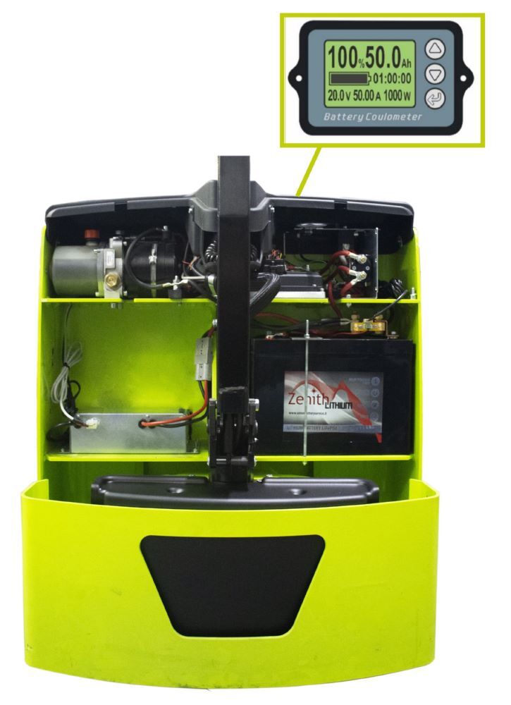 Produktbild Elektrischer Niederhubwagen 1.400 Kg - CX14 EVO Li-Ion - 1150x525 Singel bild 7