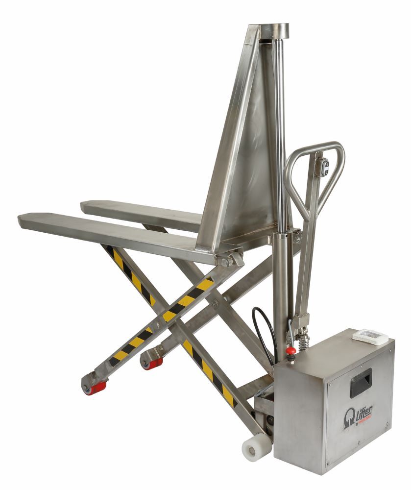 Produktbild Elektrischer Scherenhubwagen beschichtet 1.000 Kg - HX10E 1150x550 - INOX bild 6