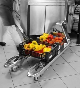 Produktbild Gabelhubwagen beschichtet 2.500 Kg - GS 25 EVO - 1150x525 - N/N Singel - INOX bild 3