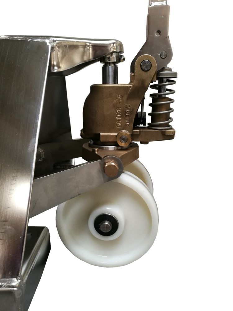 Produktbild Gabelhubwagen beschichtet 2.500 Kg - GS 25 EVO - 800x525 - N/N Singel - INOX bild 2