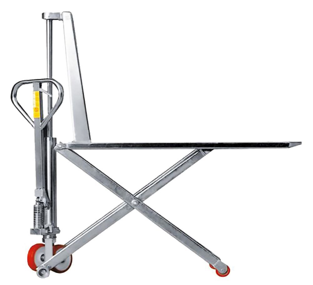 Produktbild PRAMAC Manueller Scherenhubwagen beschichtet 1.000 Kg HX10M 1150x550 mm INOX