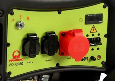 PRAMAC Stromerzeuger WX 6250 230V oder 400V Benzin Elektrostart Produktbild PRAMAC Stromerzeuger WX 6250 230V oder 400V Benzin Elektrostart bild 3
