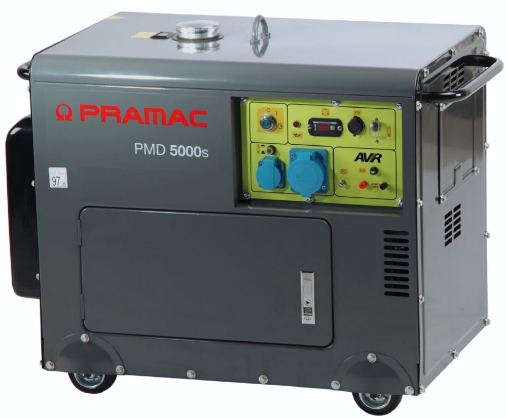 PRAMAC Stromerzeuger PMD 5000 s -230V Diesel Elektrostart Produktbild PRAMAC Stromerzeuger PMD 5000 s -230V Diesel Elektrostart bild 2