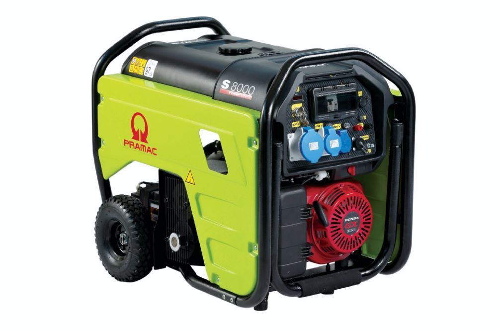 PRAMAC Stromerzeuger S 8000 SHB ISO AVR 230V Benzin Elektrostart Produktbild PRAMAC Stromerzeuger S 8000 SHB ISO AVR 230V Benzin Elektrostart