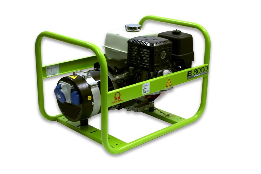 PRAMAC Stromerzeuger E 8000 SHI 230V Benzin Produktbild PRAMAC Stromerzeuger E 8000 SHI 230V Benzin