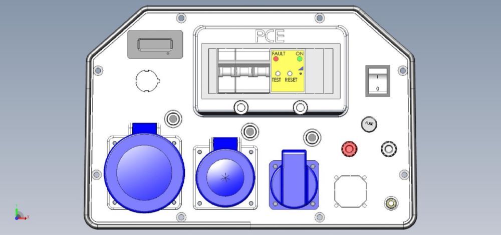 PRAMAC Stromerzeuger S 5000 SHI ISO AVR 230V Benzin Produktbild PRAMAC Stromerzeuger S 5000 SHI ISO AVR 230V Benzin bild 2