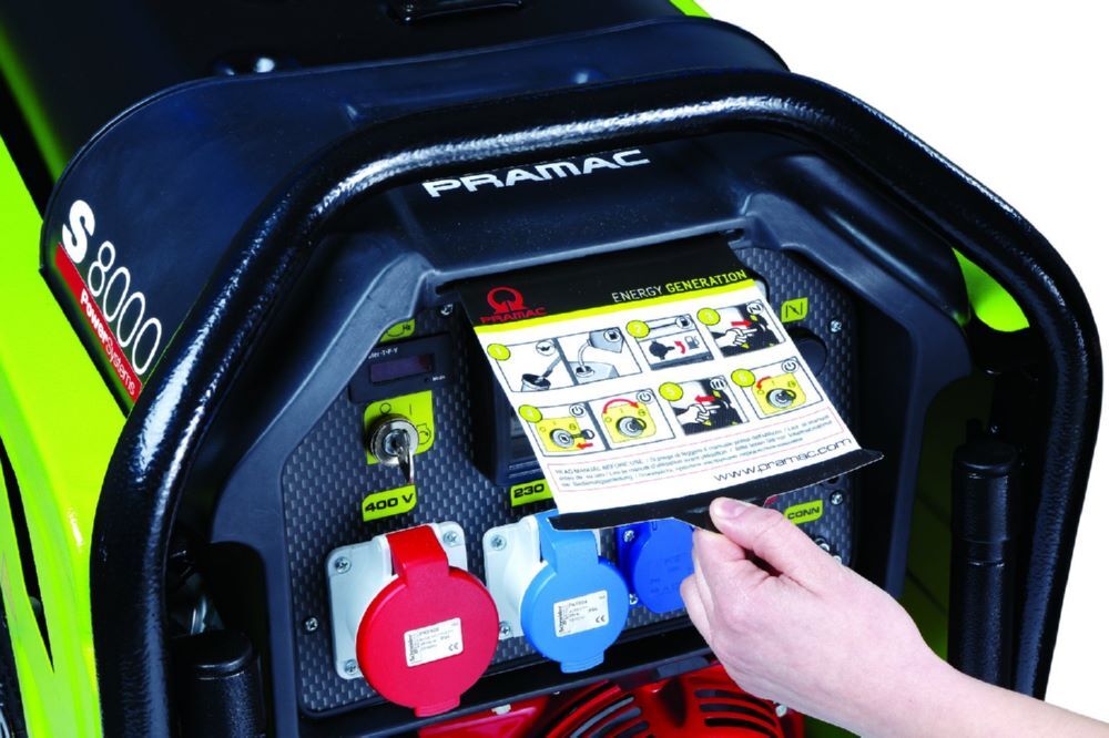 PRAMAC Stromerzeuger S 8000 SHI ISO AVR 230V Benzin Produktbild PRAMAC Stromerzeuger S 8000 SHI ISO AVR 230V Benzin bild 5