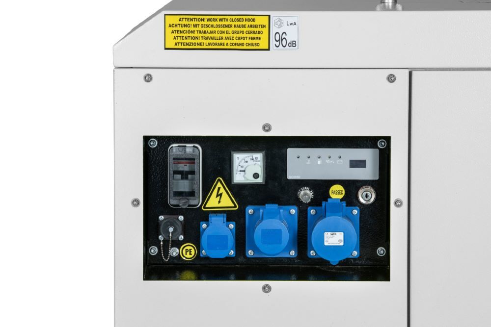 PRAMAC Stromerzeuger P4000 SYA AVR Diesel 230V mit Elektrostart Produktbild PRAMAC Stromerzeuger P4000 SYA AVR Diesel 230V mit Elektrostart bild 4