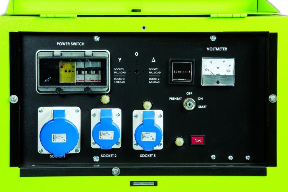 PRAMAC Stromerzeuger P 11000 SYA ISO 230V Diesel Elektrostart PRAMAC Stromerzeuger P 11000 SYA ISO 230V Diesel Elektrostart