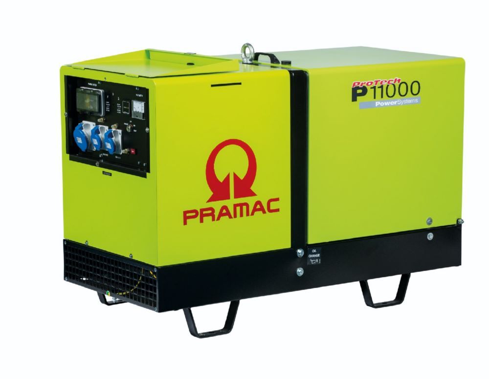 PRAMAC Stromerzeuger P 11000 SYA ISO 230V Diesel Elektrostart PRAMAC Stromerzeuger P 11000 SYA ISO 230V Diesel Elektrostart