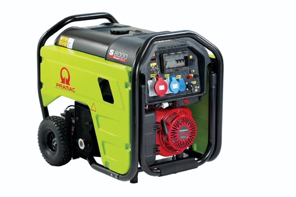 PRAMAC Stromerzeuger S 8000 THB ISO AVR 230V oder 400V Benzin Elektrostart Produktbild PRAMAC Stromerzeuger S 8000 THB ISO AVR 230V oder 400V Benzin Elektrostart