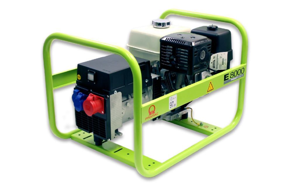 PRAMAC Stromerzeuger E 8000 THI 230V oder 400V Benzin Produktbild PRAMAC Stromerzeuger E 8000 THI 230V oder 400V Benzin