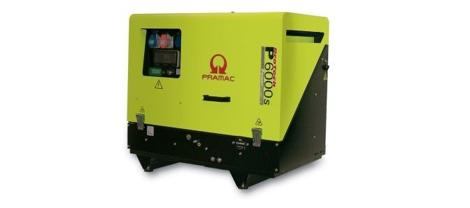 Produktbild PRAMAC Stromerzeuger P 6000 s TYA ISO AVR 230V / 400V Diesel E-Start