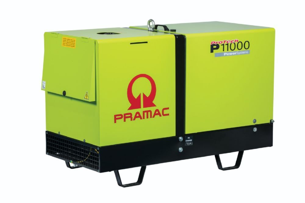 PRAMAC Stromerzeuger P 11000 TYA ISO 230V oder 400V Diesel Elektrostart Produktbild PRAMAC Stromerzeuger P 11000 TYA ISO 230V oder 400V Diesel Elektrostart bild 2