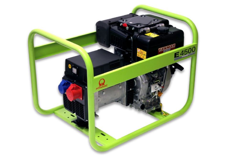 PRAMAC Stromerzeuger E 4500 TYH 230V oder 400V Diesel Produktbild PRAMAC Stromerzeuger E 4500 TYH 230V oder 400V Diesel