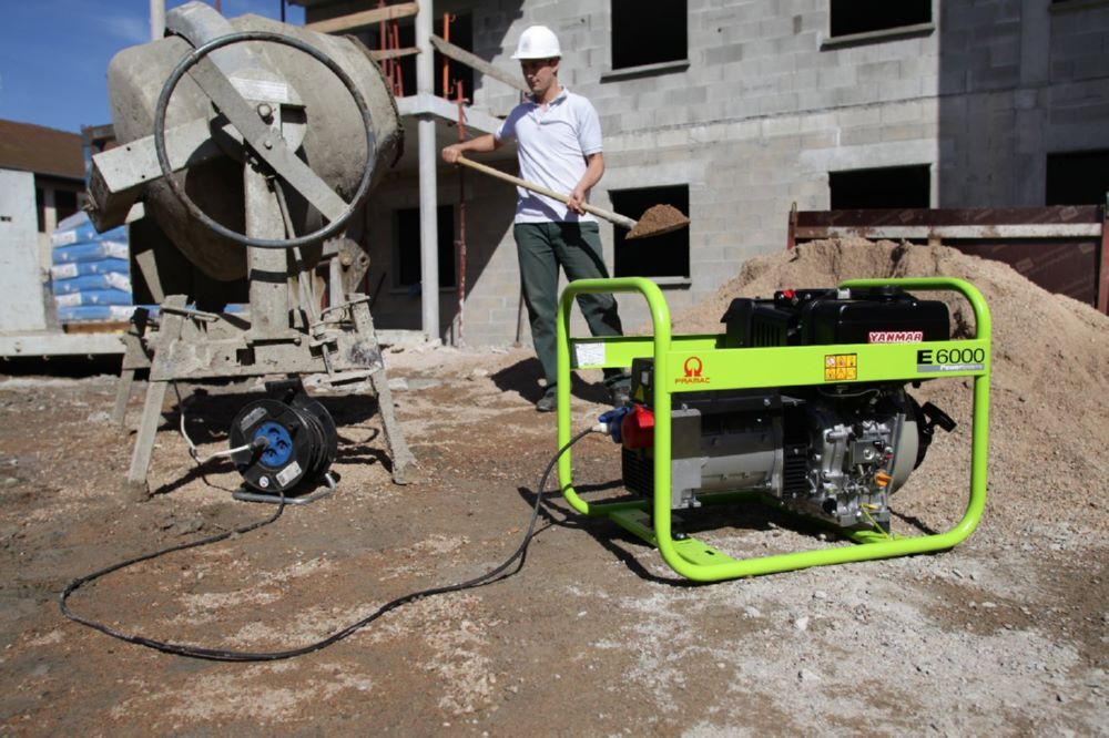 PRAMAC Stromerzeuger E 6000 TYH 230V oder 400V Diesel Produktbild PRAMAC Stromerzeuger E 6000 TYH 230V oder 400V Diesel bild 2