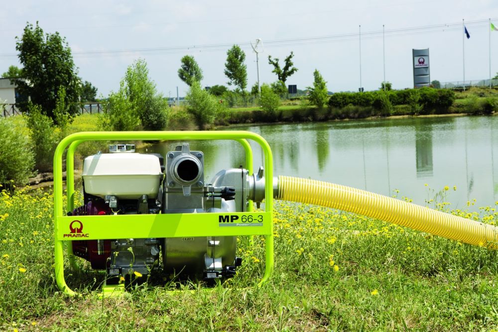 PRAMAC Wasserpumpe MP 66 3 Benzin Handstart Produktbild PRAMAC Wasserpumpe MP 66 3 Benzin Handstart bild 3