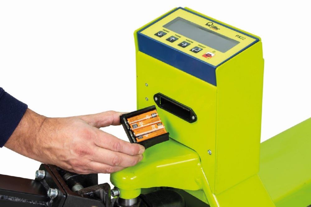 Produktbild Wiegehubwagen einfach 2.500 Kg - PX 25 - 1185x555 - PN/P Tandem bild 4