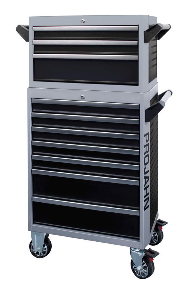 Produktbild Projahn Bestückter Werkzeugwagen GALAXY 415 teilig Bestückung Schwarz/Silbergrau
