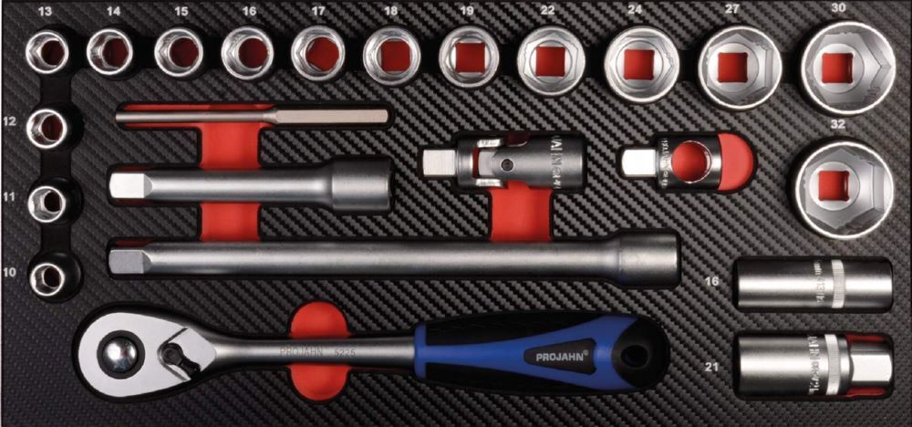 Produktbild Bestückter Werkstattwagen STAR mit 6 Schubladen 187tlg (ehemals ECOBlue) bild 12