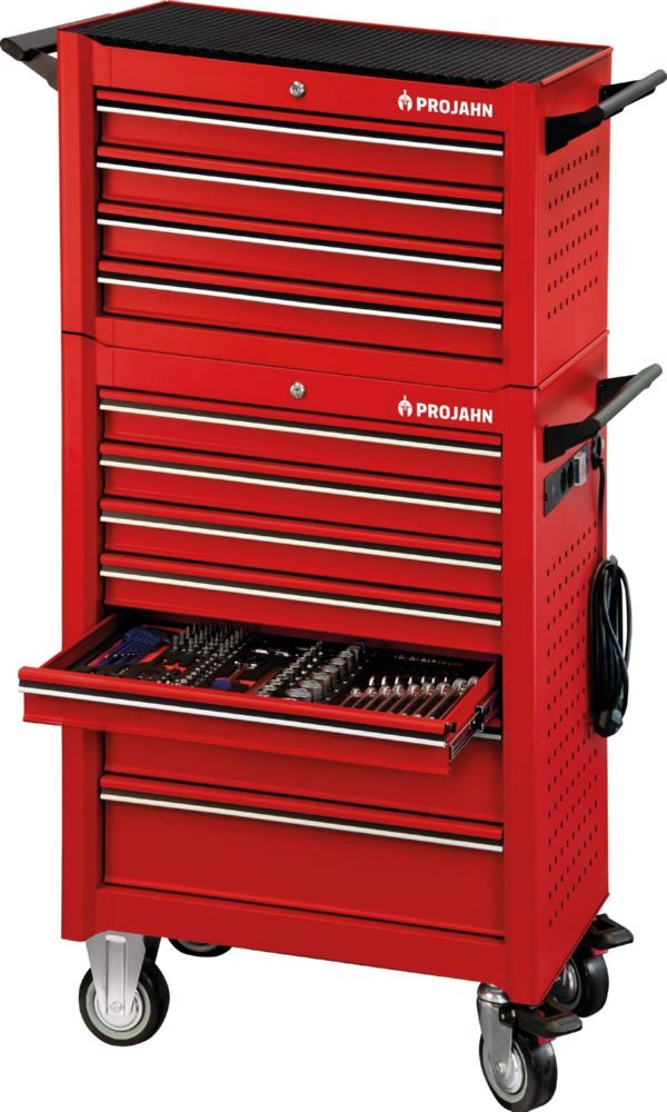 Produktbild Projahn Bestückter Werkstattwagen UNIVERSE 415 teilig in Rot