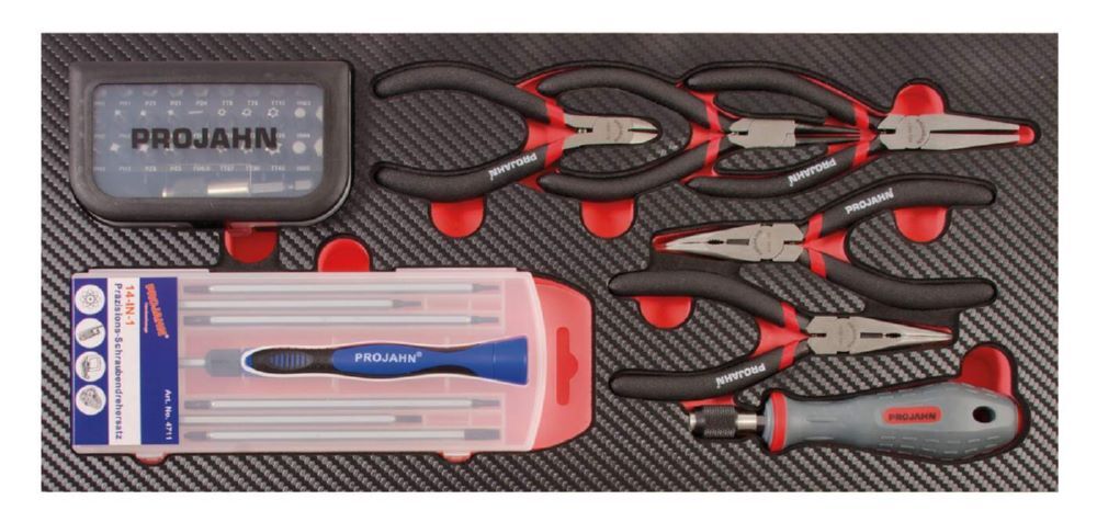 Produktbild Bestückter Werkstattwagen UNIVERSE + E-Power Elektroverteiler + Werkstattwagenau bild 15