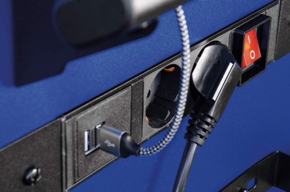 Produktbild Bestückter Werkstattwagen UNIVERSE + E-Power Elektroverteiler + Werkstattwagenau bild 2