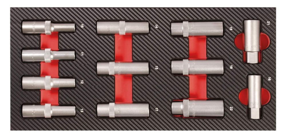 Produktbild Bestückter Werkstattwagen UNIVERSE + E-Power Elektroverteiler + Werkstattwagenau bild 22