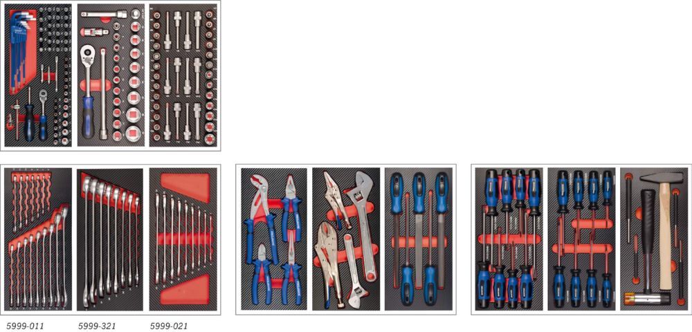 Produktbild Projahn Bestückung für 4 Schubladen 188 teilig