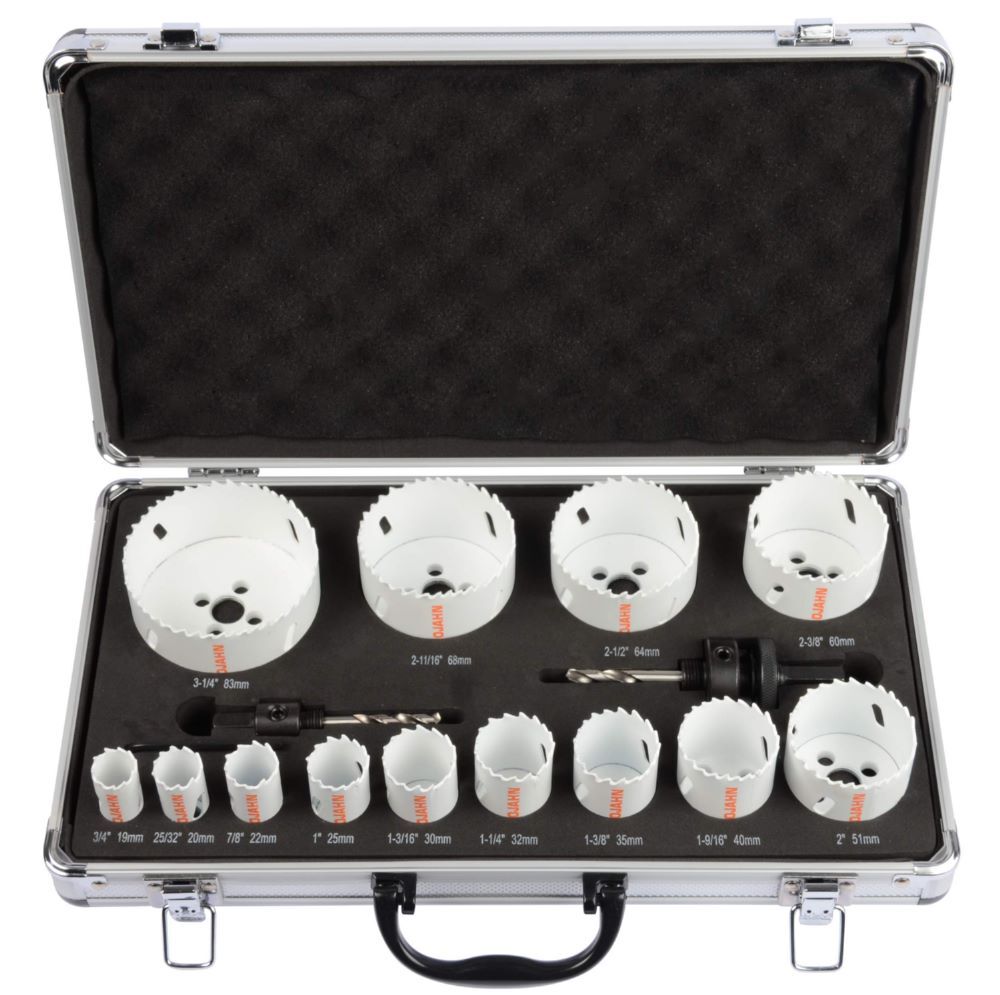 Produktbild Projahn Bi-Metall Lochsägen-Set 18 teilig 19 mm - 83 mm