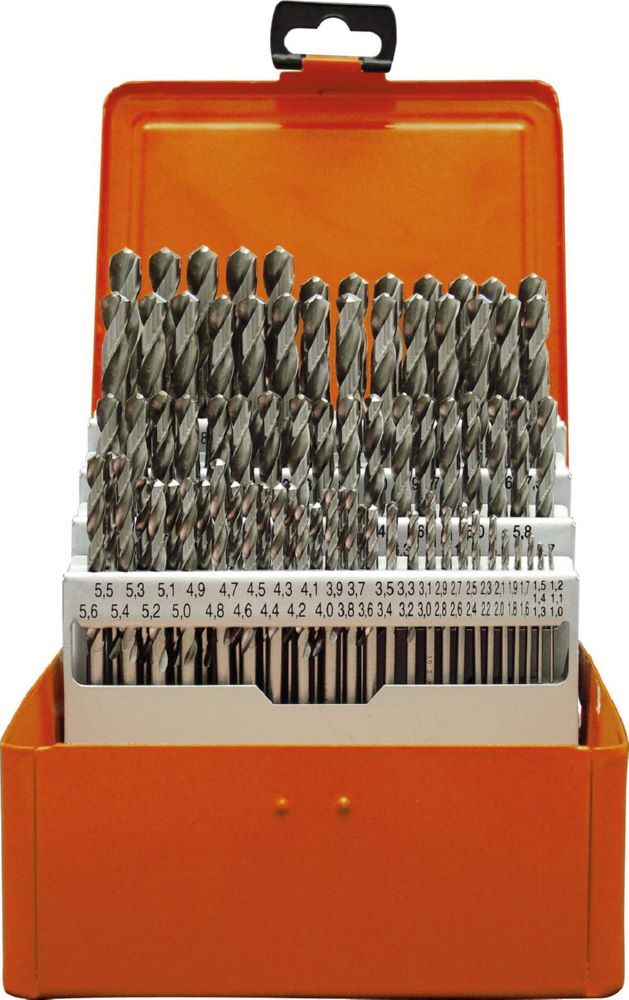 Produktbild Projahn Bohrerkassette HSS-G 91 teilig 1-10/0,1 mm ECO