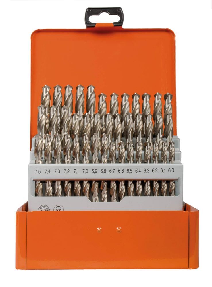 Produktbild Projahn Bohrerkassette HSS-G 41 teilig 6-10/0,1 mm TURBO